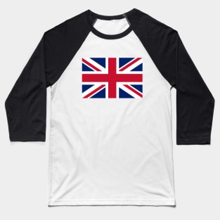 Flag of United Kingdom Baseball T-Shirt